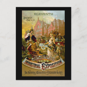 11:e Cincinnati Industrial Exposition Vykort