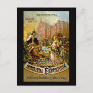 11:e Cincinnati Industrial Exposition Vykort