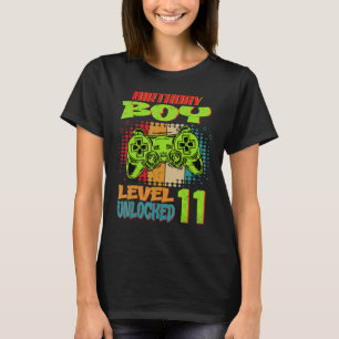 11:e födelsedag 11 Olåst födelsedag 11 år T Shirt