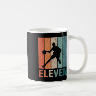 11:e födelsedag: Bysketbyll Älskare Boys Kids 11 Kaffemugg