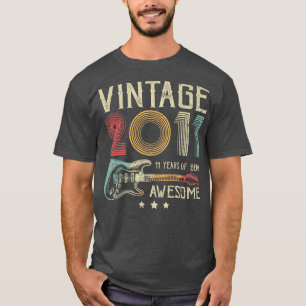 11:e födelsedag Kvinna Manar Vintage Fantastisk 20 T Shirt