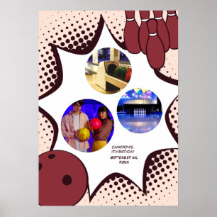 11:e födelsedag Poster fotokollage