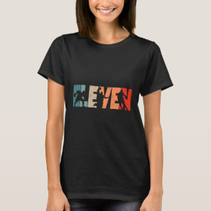 11:e födelsedag: Retro Bysketbyll 11 år Gi T Shirt