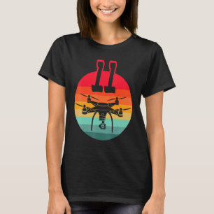 11:e födelsedag: Retro Remote Control Drones with  T Shirt