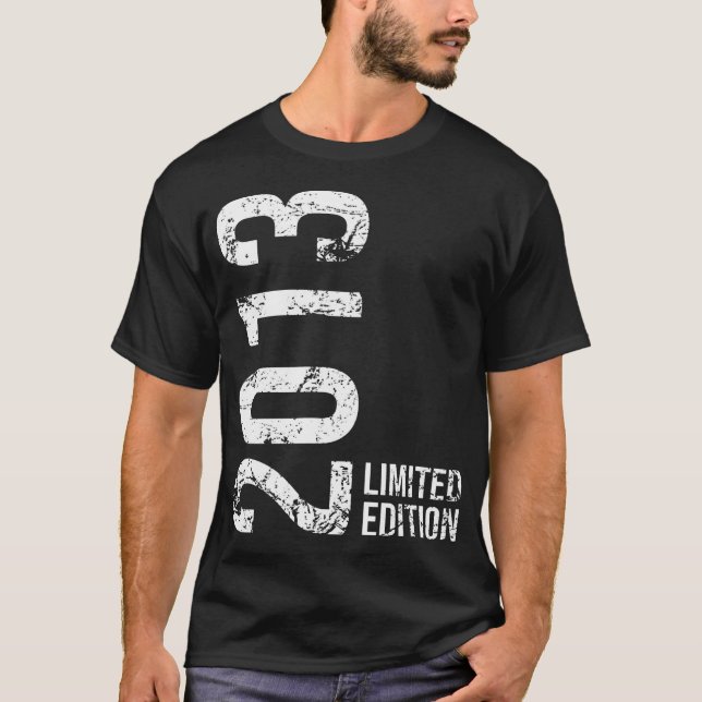 11:e födelsedagen 11 år gammal flicka Boy 2013 T Shirt (Framsida)