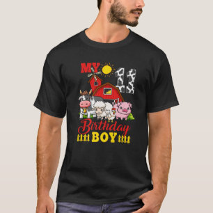 11:e födelsedagen Boskap Boy 11 Years Old Birthd T Shirt