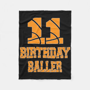 11:e födelsedagen Byller Boy 11 ÅRS Bysketbyll T Fleecefilt