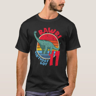 11:e födelsedagen i Rawr! Brachiosaurus I Family M T Shirt