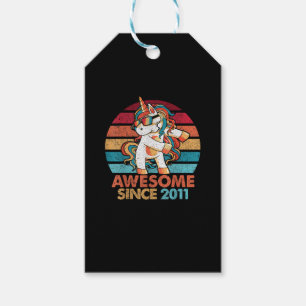 11:e födelsedagen T-Shirt Fantastisk sedan 2011 Un Presentetikett