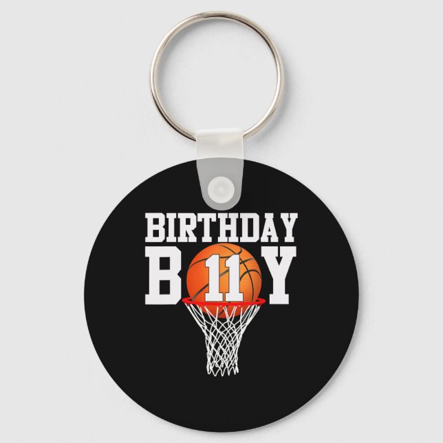 11:e födelsedagsidrotten 11 år gammal Bysketbyll 1 Nyckelring (Framsida)