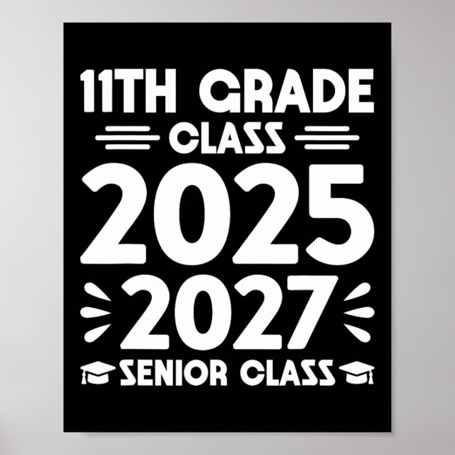 11:e Klass Cl av 2025:s framtida högre representan Poster (Framsidan)