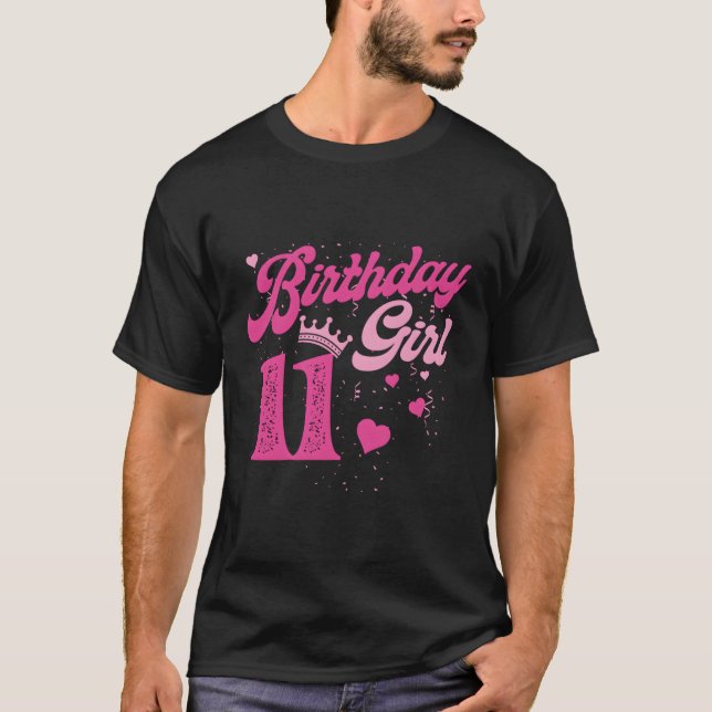 11:e Krona 11:e dagen T Shirt (Framsida)