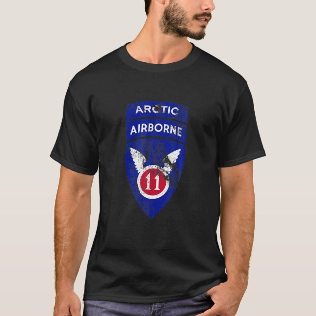 11:e luftburen divisionspatch - Arktis Änglar - Vi T Shirt (Framsida)