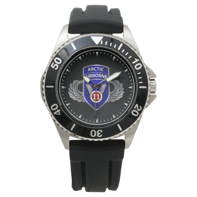 11:e luftburna divisionen  armbandsur (Framsida)