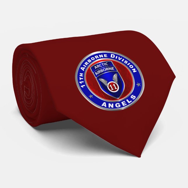 11:e luftburna divisionen  slips (Rullad)
