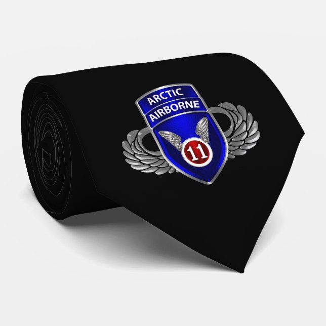 11:e luftburna divisionen  slips (Rullad)