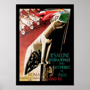 11:e Salone Internazionale Automobile ~ Roma Poster