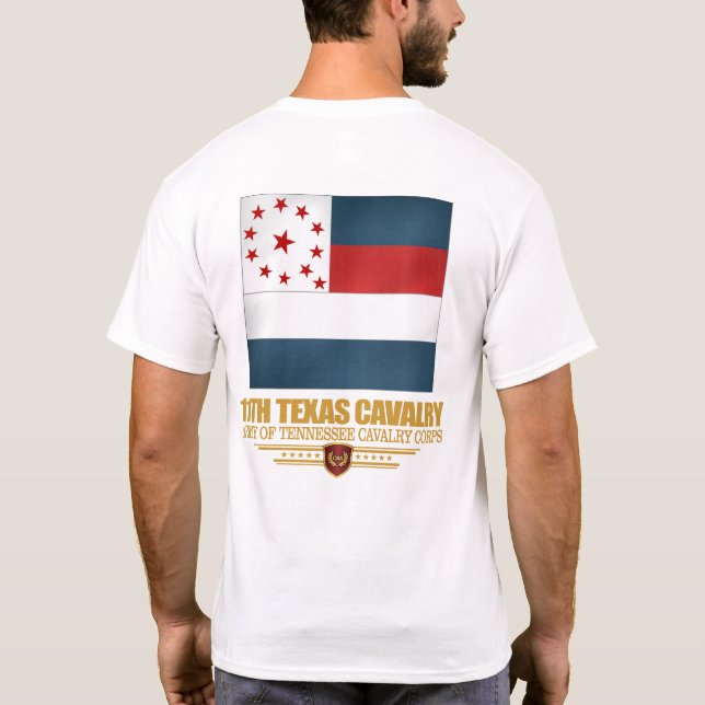 11:e Texas Cavalry T Shirt (Baksida)