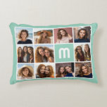 11 Foto Grid industribox namn - aqua Prydnadskudde<br><div class="desc">Använda upp till 11 kvadratiska eller selektiva mobila foton för att skapa en unik och personlig gåva. Om du behöver justera bilder klickar du på verktyg för att anpassa ändringar.</div>