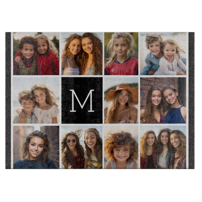 11 Foto Rutnät Kolla med Monogram (Framsidan)