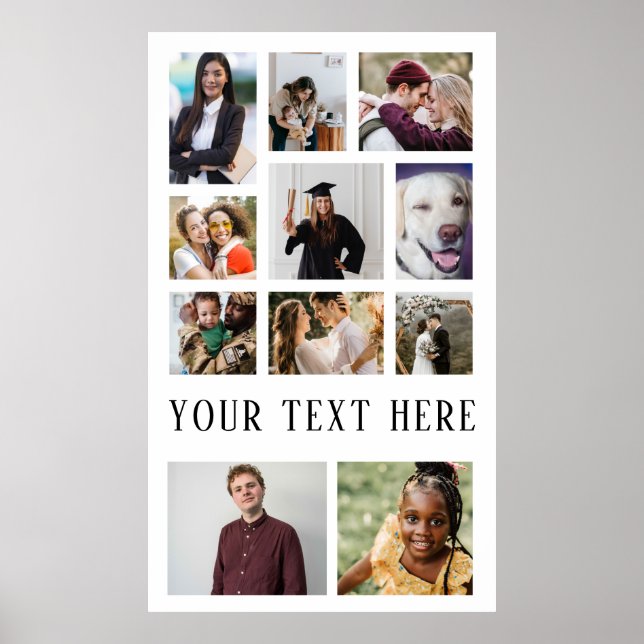 11 Fotokollage Poster (Framsidan)