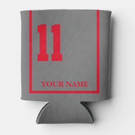 11 Grått med Red Horse Saddle Blanket Anpassningsb