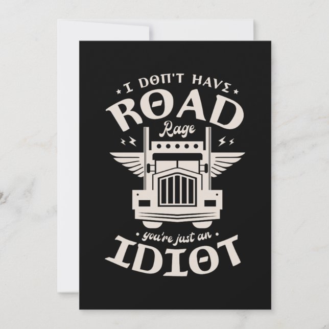 11.Lastbil Trucker för en Lastbil-förare Spara Datumet (Framsida)