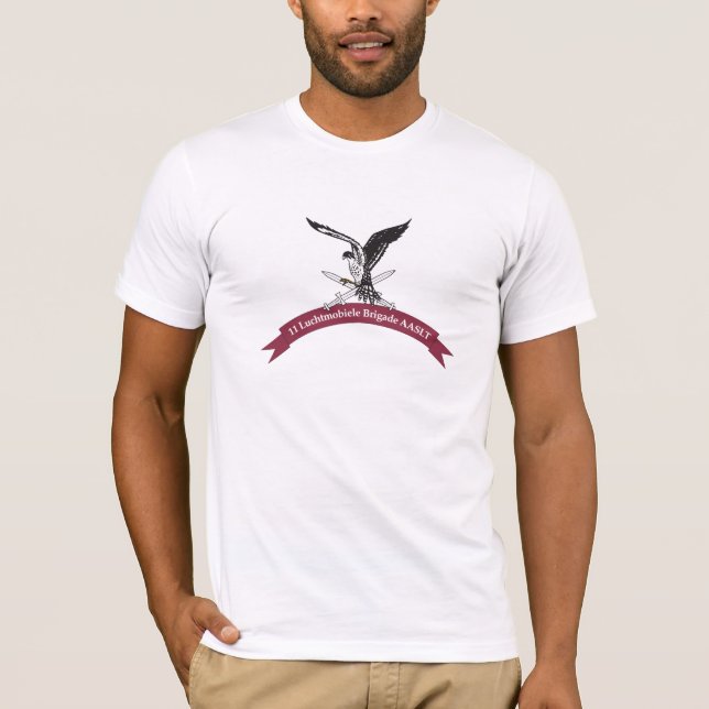 11 Luchtmobiele Brigade AASLT Koninklijke Landmach T Shirt (Framsida)