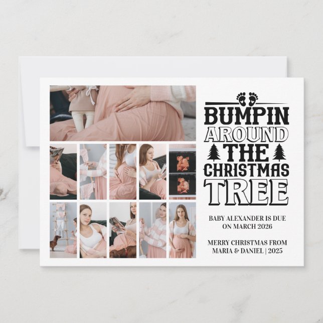 11 Meddelande om Photo Julgran Gravid (Framsida)