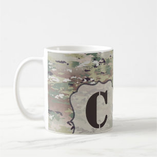 11 Oz. Coffee Mugg Army OCP Camo Uniform Camoflaug
