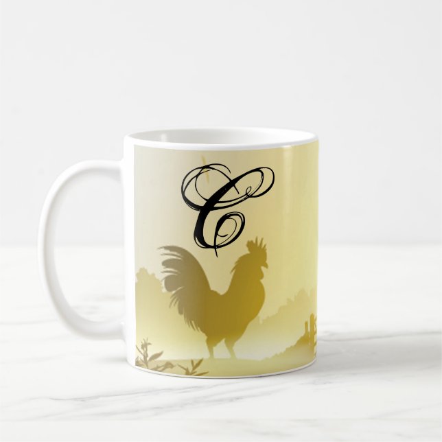 11 Oz. Coffee Mugg Sunny Morgon Farm Land Rusti (Vänster)