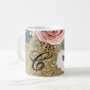 11 Oz. Kaffe Mugg Geometric Garden Ro Guld Glitt