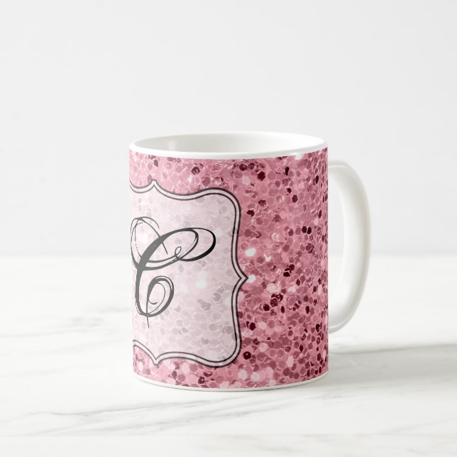 11 Oz. Kaffe Mugg Ro Guld Glitter (Framsida höger)