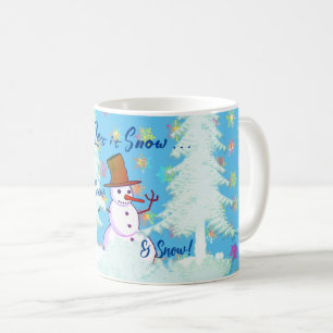 11 Oz. Kaffe Roligt Snögubbe Hett Drink Latte Mugg