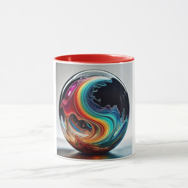 11 oz. Keramisk Mugg (Center)