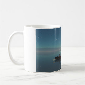 11 oz mugg med "Fredlig" bild