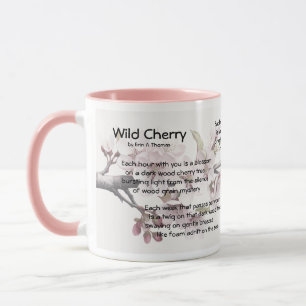 11 oz Mugg "Vild Cherry" av Erin A Thomas (vibrant