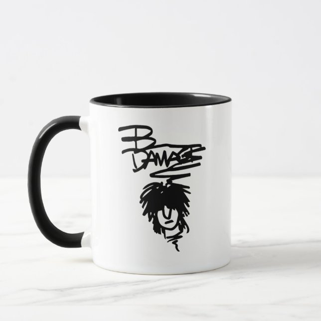 11 oz. Officiell Brian "Damage" Coffee Mugg (Vänster)