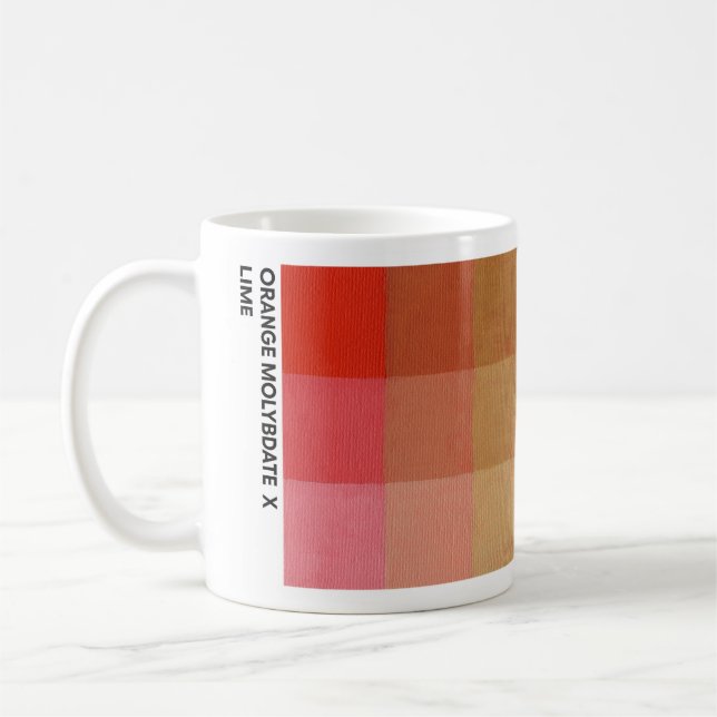11 oz Orange Molybdate x Lime Mugg (Vänster)