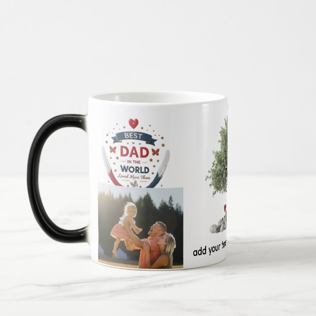 11 oz Personlig Morphing Mugg (Vänster)