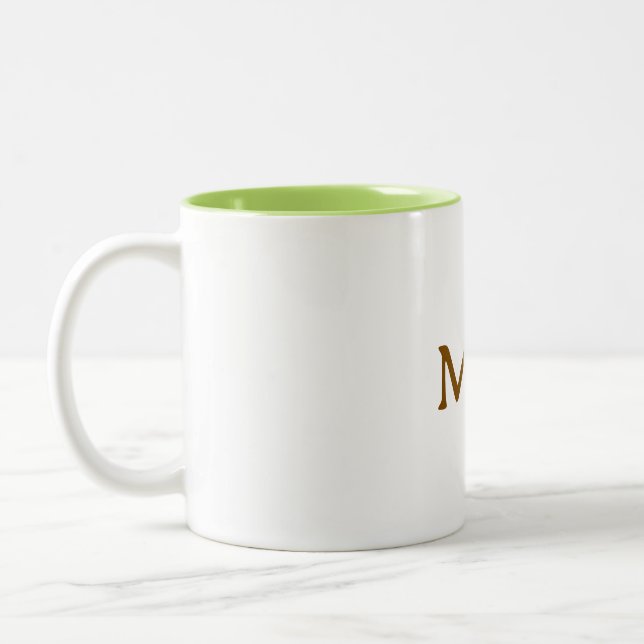 11 oz Tvåtons Mugg (Vänster)