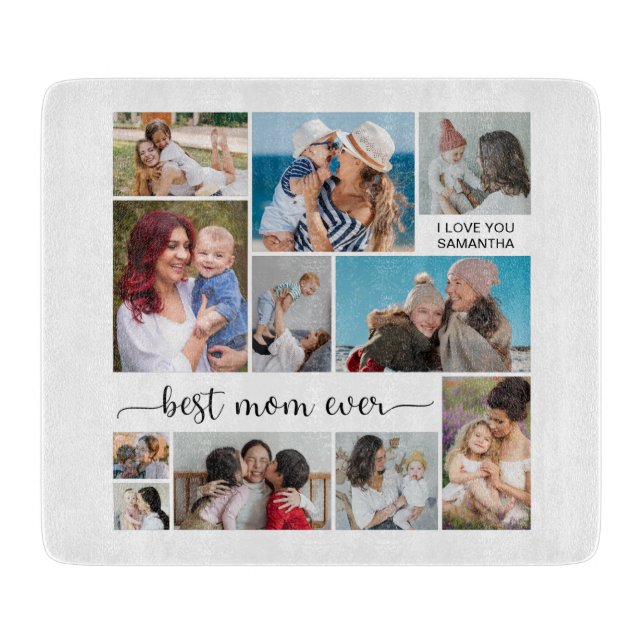 11 Photo Collage Best Mamma någonsin (Framsidan)