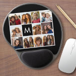 11 Photo Instagram Collage Anpassningsbar Black Mo Gel Musmatta<br><div class="desc">Svartvitt - Använda upp till 11 kvadratfoton för att skapa en unik och personlig gåva. Eller så kan du behålla hipstervalpen och göra ett trendig till keepy. Om du behöver justera bilder klickar du på verktyg för att anpassa ändringar.</div>