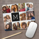 11 Photo Instagram Collage Anpassningsbar Black Mo Musmatta<br><div class="desc">Svartvitt - Använda upp till 11 kvadratfoton för att skapa en unik och personlig gåva. Eller så kan du behålla hipstervalpen och göra ett trendig till keepy. Om du behöver justera bilder klickar du på verktyg för att anpassa ändringar.</div>
