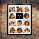 11 Photo Instagram Collage Anpassningsbar Black Mo Poster<br><div class="desc">Svartvitt - Använda upp till 11 kvadratfoton för att skapa en unik och personlig gåva. Eller så kan du behålla hipstervalpen och göra ett trendig till keepy. Om du behöver justera bilder klickar du på verktyg för att anpassa ändringar.</div>