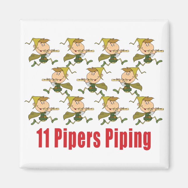 11 Piprar Piping Magnets Magnet (Framsidan)
