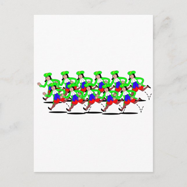 11 Radavstånd Vykort (Framsida)