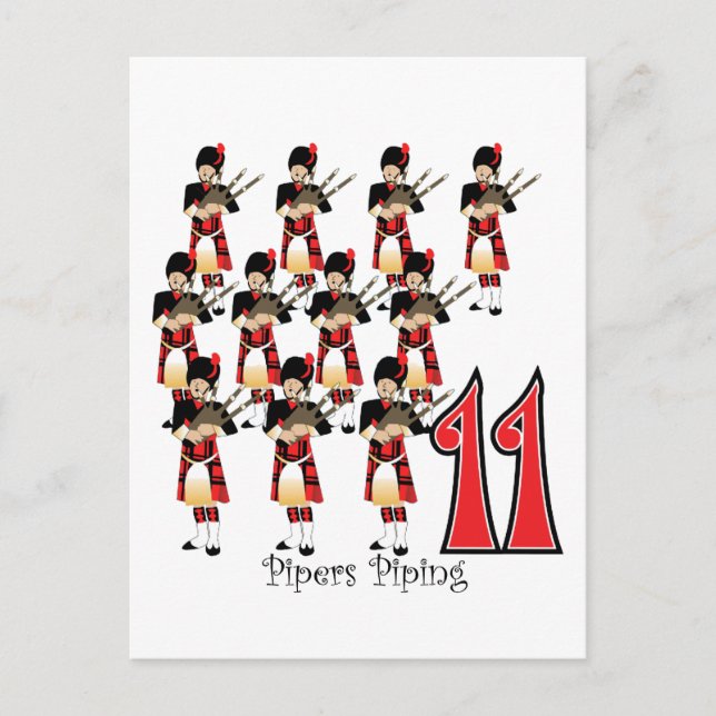 11 Rörledningar Vykort (Framsida)