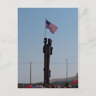 11 september Memorial i Kennewick Washington Vykort
