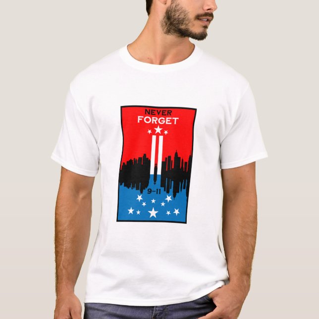 11 september minnesdag t shirt (Framsida)